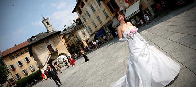 The wonderful Main Square of Orta