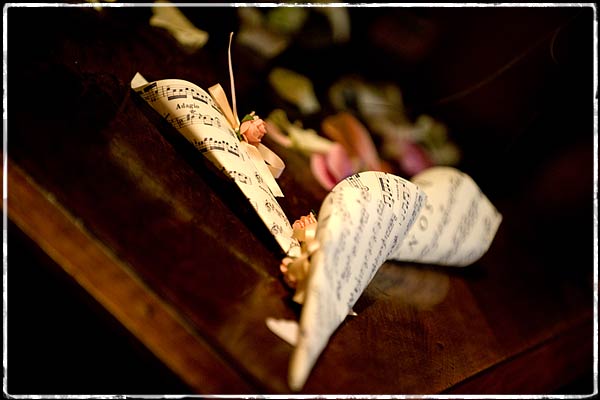 Wedding reception decoration at Lake Orta