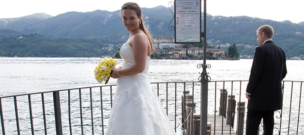 Summer Season Weddings in Orta, part 1: Nathalie & Tim