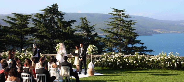 Natasha and Glenn Got Married Today on Lake Bracciano