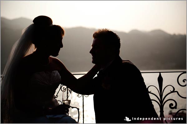 blessing ceremony in Lake Orta Italy