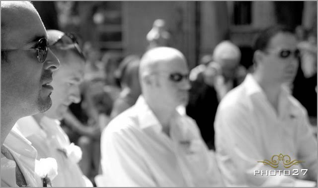 symbolic wedding ceremony in Sirmione lake Garda