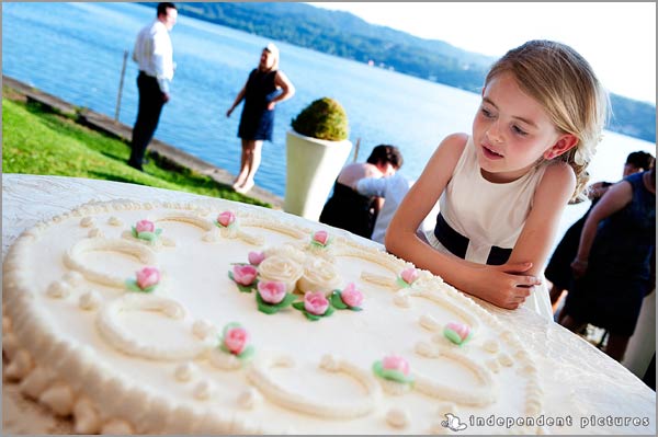 wedding cake Lake Orta