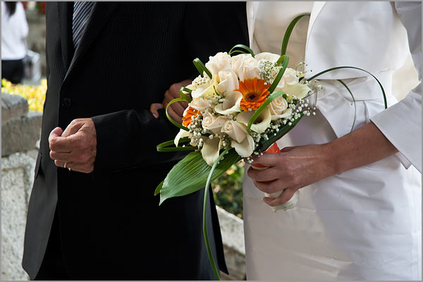 Calla lily bridal bouquet