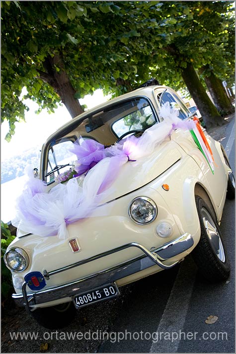 Fiat 500 car rental Lake Maggiore Italy