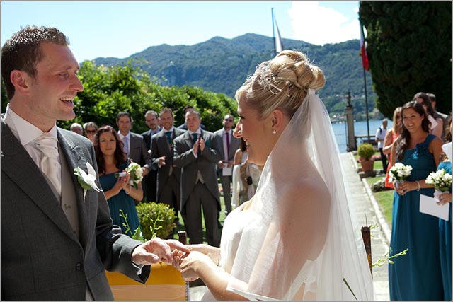 civil ceremony to Villa Bossi lake Orta