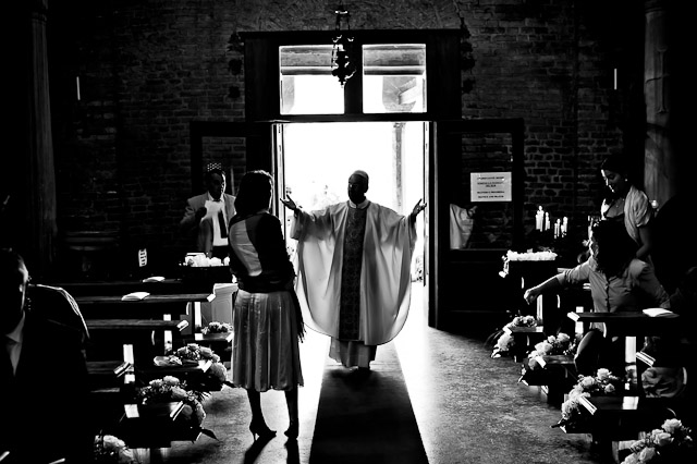 wedding ceremony in Venice