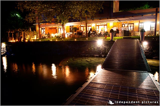 Lake Orta wedding dances and music until late