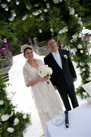 civil ceremony in villa Cernobbio Lake Como