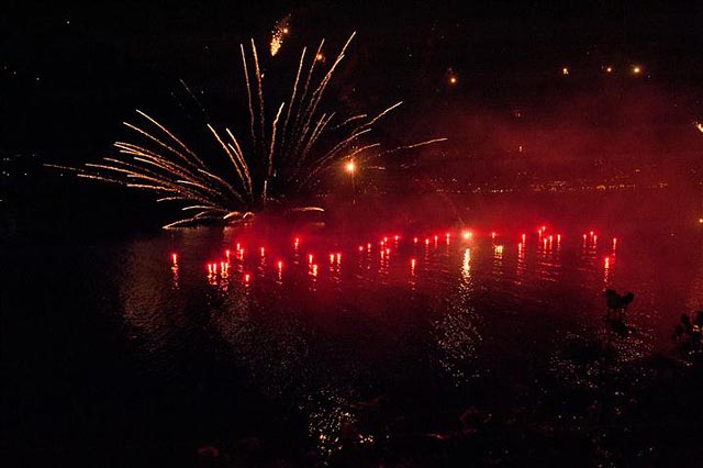 wedding fireworks Cernobbio lake Como