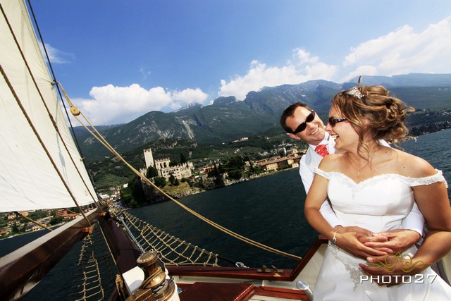 historical sailing ship rentals on Lake Garda