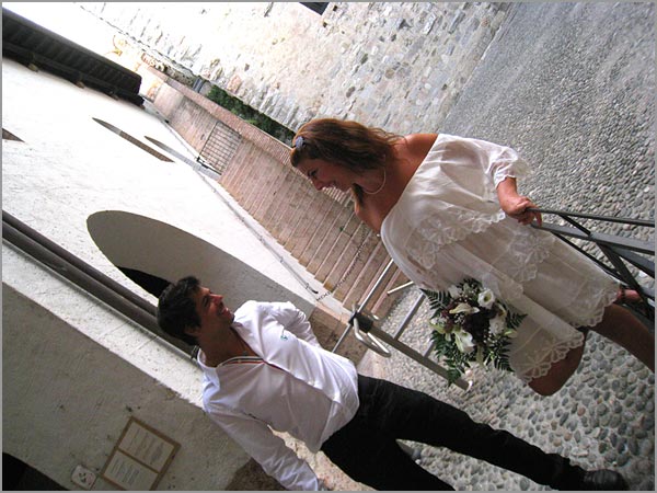 wedding photographer in Sirmione lake Garda