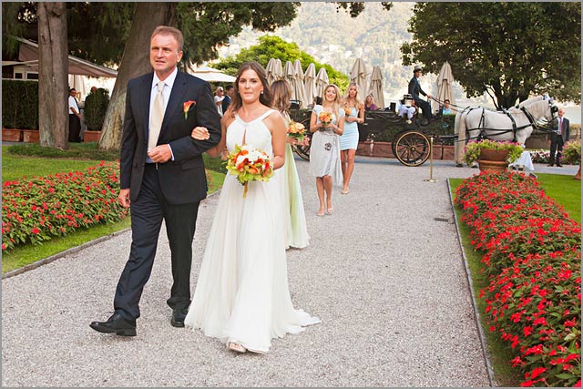 wedding photographer in villa d'este lake Como