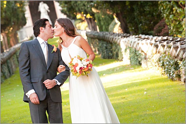 wedding florist in villa d'este lake Como
