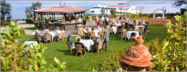 outdoor reception to Grand Hotel Dino Baveno