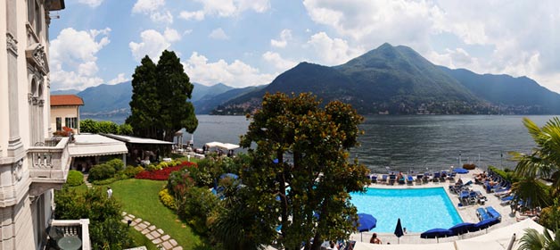 Like a royal wedding on Lake Como