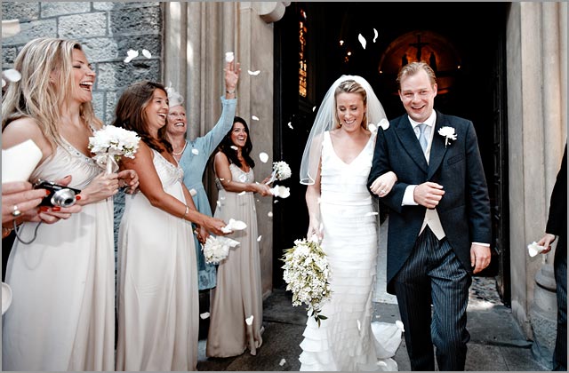 religious ceremony church of Ascensione Cadenabbia lake Como