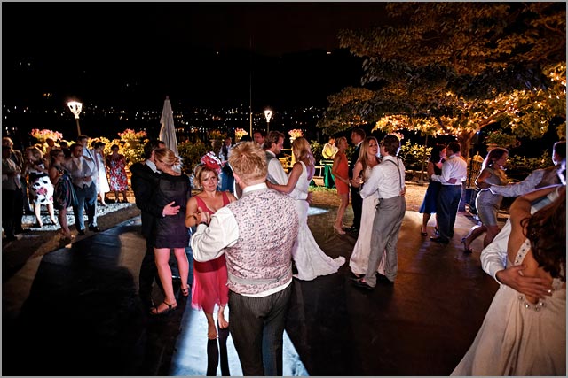 wedding party private villa in Cernobbio lake Como