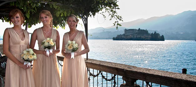 Our latest big wedding on Lake Orta