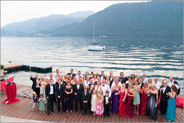 wedding to Giardinetto Restaurant Lake Orta