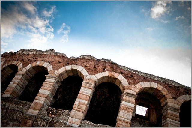 wedding at Arena di Verona