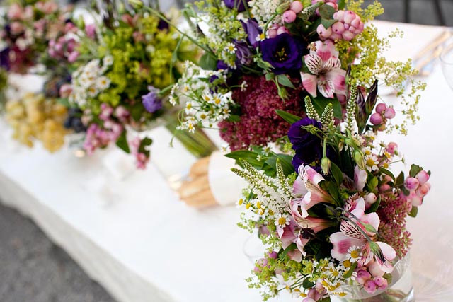 lake Como wedding florist