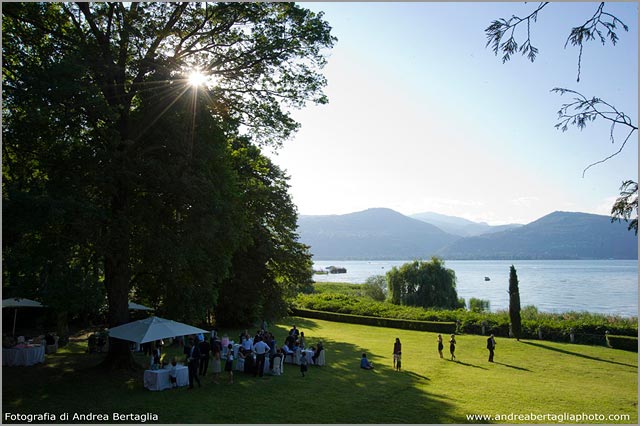 Villa Rocchetta wedding venue on Lake Maggiore shores