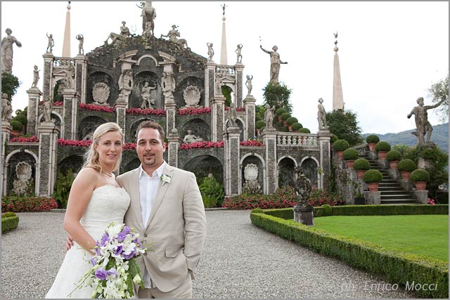 Stresa Isola Bella outdoor weddings