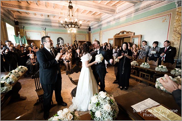 civil wedding in Trevignano lake Bracciano