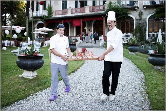 wedding reception at Hotel San Giorgio in Lenno Lake Como