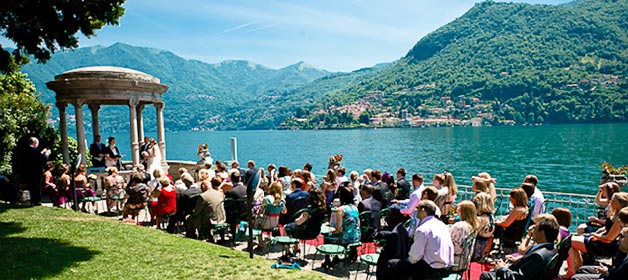 Ceremony on the lake shores