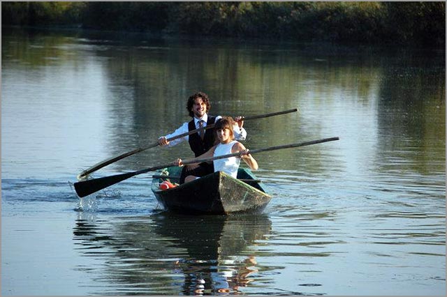 country weddings on Mantua lakes