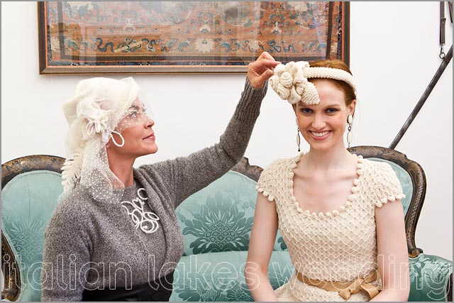 italian wedding hats