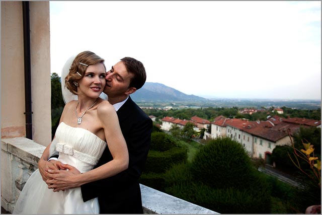 italian 30s vintage wedding hairstyle