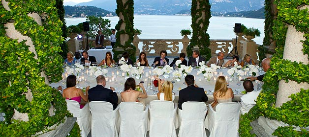 Pure Luxury in Total White at Balbianello Villa