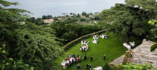 Red passion at the Odescalchi Castle in Bracciano