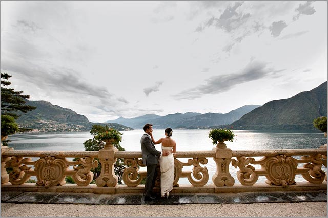 wedding at Villa del Balbianello