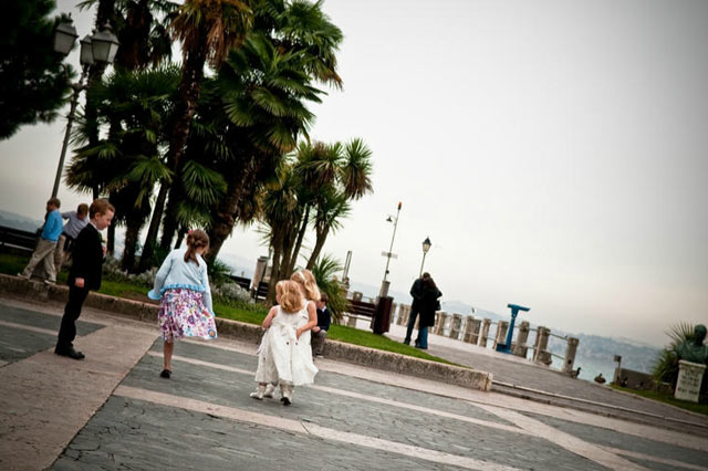 children at the weddings in Italy