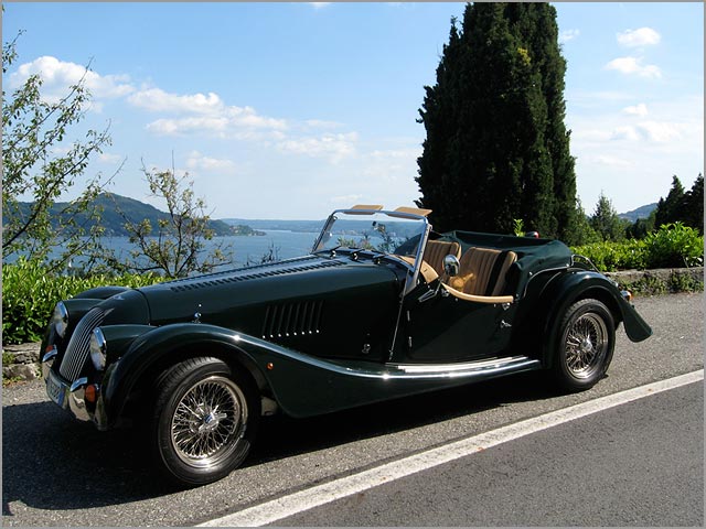 Morgan car rental in Italy