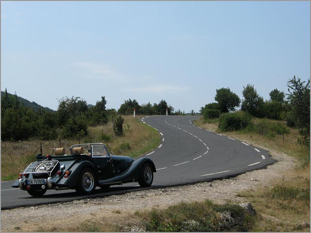 Morgan wedding car rental in Italy