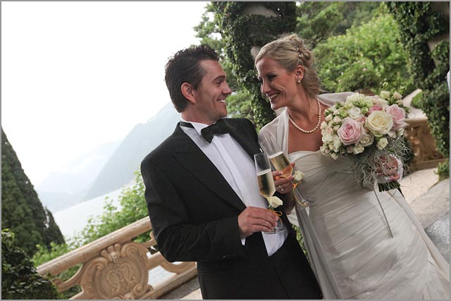 wedding at Villa Balbianello