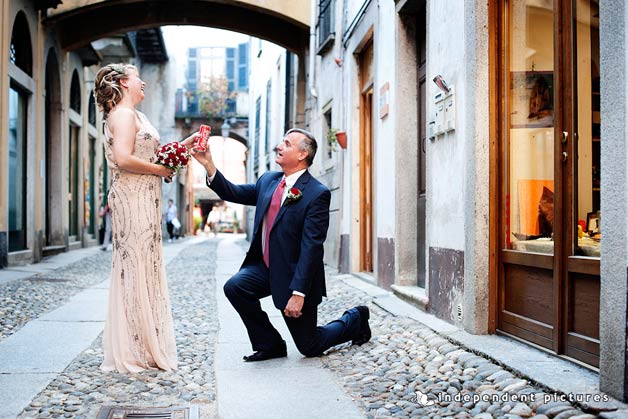 A Romantic Wedding Vow Renewal On Lake Orta Italy