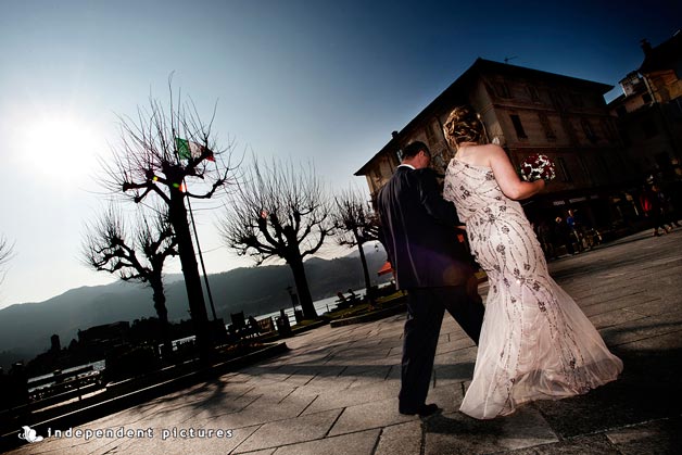 Wedding Vow Renewal on lake Orta Italy