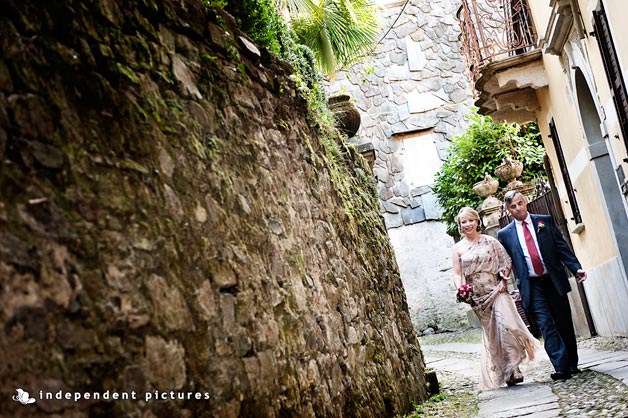 Wedding Vow Renewal on lake Orta Italy