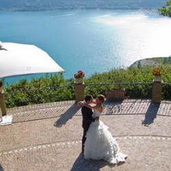 A corner of paradise on lake Albano near Rome