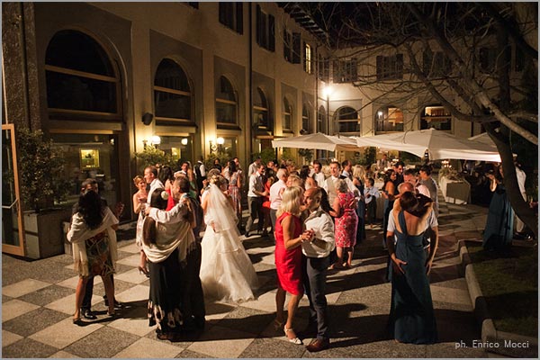 wedding musicians at San Rocco Hotel