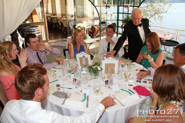 wedding reception at Hotel restaurant Giardinetto