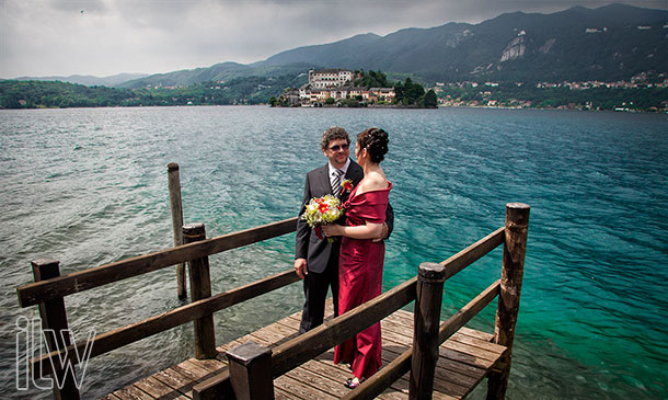 wedding on Lake Orta