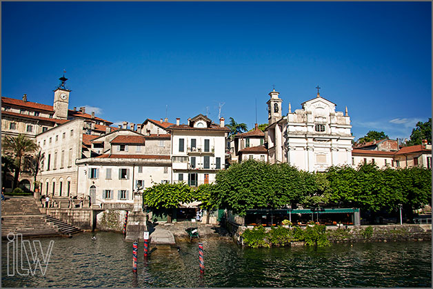 church wedding on Isola Bella Lake Maggiore