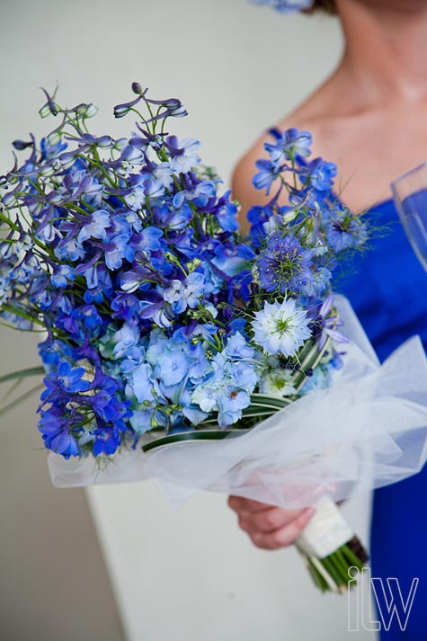 Blue Flowers Bouquet 30